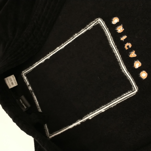 AIDA Turkish Cotton Black Wrap Robe Unisex Elton John Broadway Musical Chicago - Picture 13 of 14